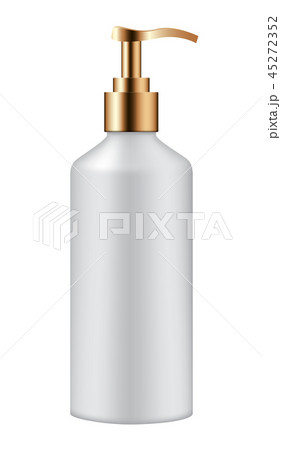 Cosmetic bottle on white background Cosmetic bottle on white background 45272352