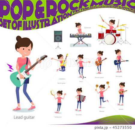 flat type Bun hair mom Sportswear_pop music 45273550