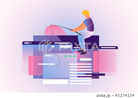 Web pages design composition. Creative network 45274154
