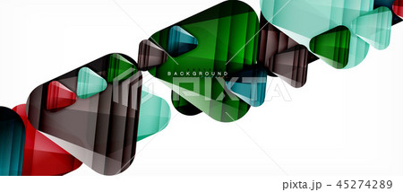 Geometric abstract background, triangles Geometric abstract background, triangles 45274289