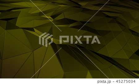 3D rendering abstract polygonal space low poly 45275034