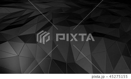 3D rendering abstract polygonal space low poly 3D rendering abstract polygonal space low poly 45275155