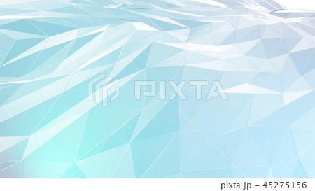 3D rendering abstract polygonal space low poly 45275156