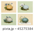 Vintage Easter Card. Set 3. 45275384