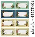 Vintage compliments card. Set 1. 45275401