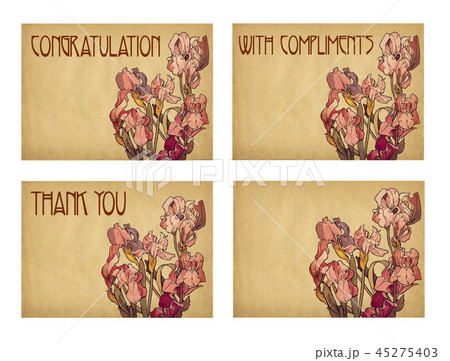 Vintage card set 4 45275403