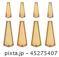 Apothec tags with art nouveau pattern. 45275407