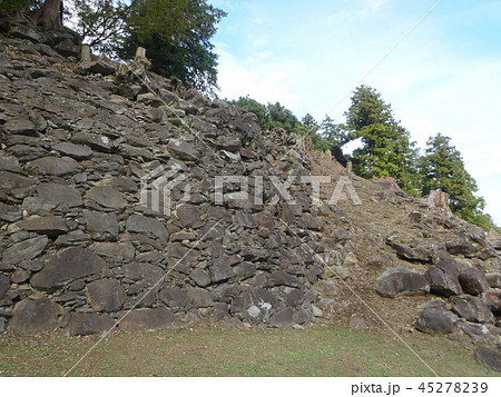 小田原市 石垣山城の石垣 南曲輪 小田原市 石垣山城の石垣 南曲輪 45278239
