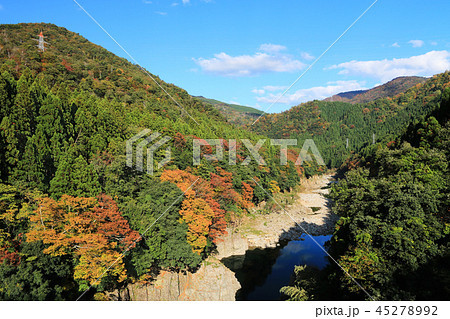 紅葉の神通峡 紅葉の神通峡 45278992