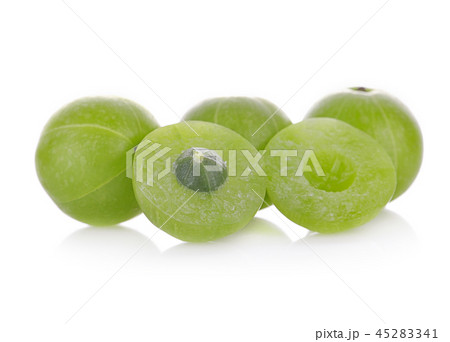 Indian gooseberry isolated on white background Indian gooseberry isolated on white background 45283341