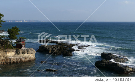 五浦海岸 六角堂 五浦海岸 六角堂 45283737