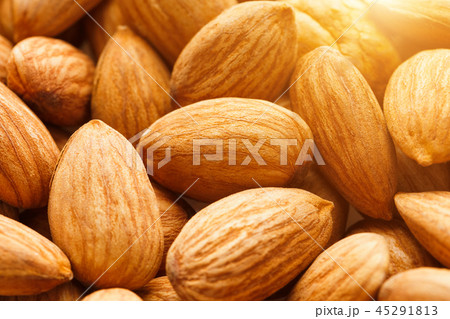 Almond. Almonds macro. Almonds background. Almond. Almonds macro. Almonds background. 45291813