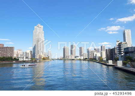 隅田川　聖路加タワー 45293496