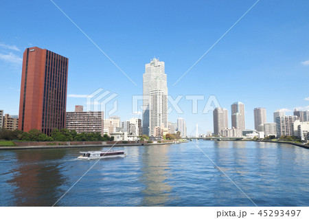 隅田川 聖路加タワー 隅田川 聖路加タワー 45293497
