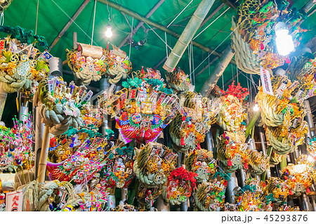 神奈川県横浜市 酉の市 熊手 祭りイメージ 神奈川県横浜市 酉の市 熊手 祭りイメージ 45293876