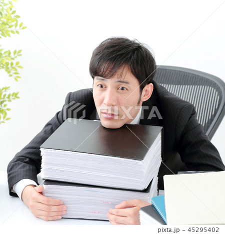 ビジネスマン オフィス ビジネスマン オフィス 45295402
