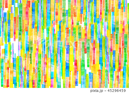 背景素材 ストライプ 水彩テクスチャーのイラスト素材