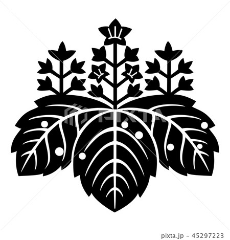 吉良氏 斑入り五七桐 吉良氏 斑入り五七桐 45297223