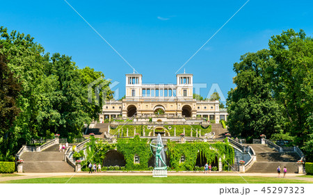 The Orangery Palace in the Sanssouci Park of Potsdam, Germany The Orangery Palace in the Sanssouci Park of Potsdam, Germany 45297323