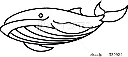 クジラのイラスト素材