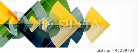 Modern geometric abstract background Modern geometric abstract background 45299734