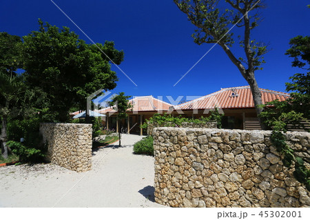 竹富島の集落 45302001