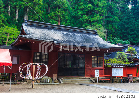 新緑の日光二荒山神社　世界遺産　【栃木県日光市】 45302103