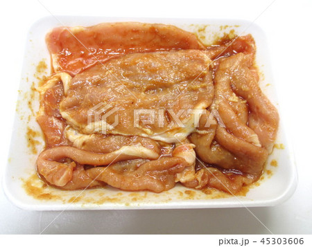 豚肉の生姜焼き　下ごしらえ 45303606