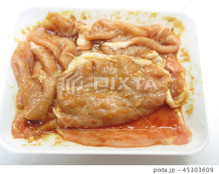 豚肉の生姜焼き　下ごしらえ 45303609