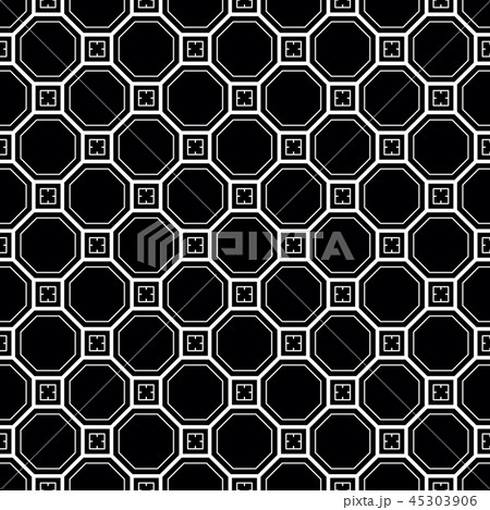 Vector seamless geometric pattern. Classic Chinese ancient ornament Vector seamless geometric pattern. Classic Chinese ancient ornament 45303906