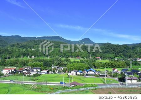 上越線から月夜野と水上付近の風景 45305835
