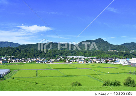 上越線から月夜野と水上付近の風景 45305839