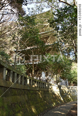 龍口寺五重塔　藤沢市 45306048