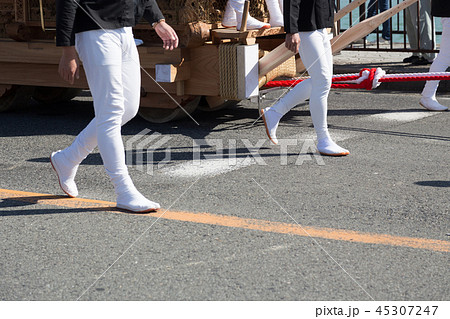 だんじり祭り　前梃子 45307247