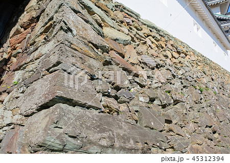 史跡和歌山城の石垣 史跡和歌山城の石垣 45312394