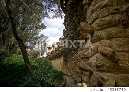 park guell columns and viaducts park guell columns and viaducts 45313730