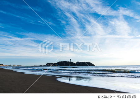 (神奈川県-風景)鵠沼海岸と江の島２ 45313939