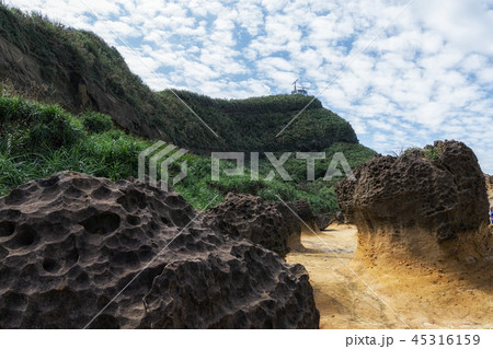 Yehliu geopark in Taiwan 45316159