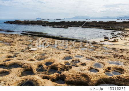 Yehliu geopark in Taiwan 45316275