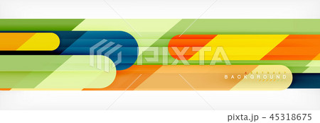 Abstract colorful lines, modern geometric background design Abstract colorful lines, modern geometric background design 45318675
