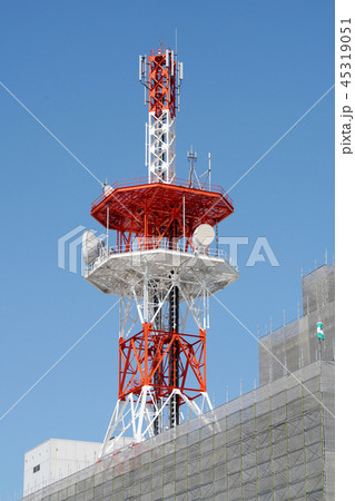 電波塔　通信塔 45319051