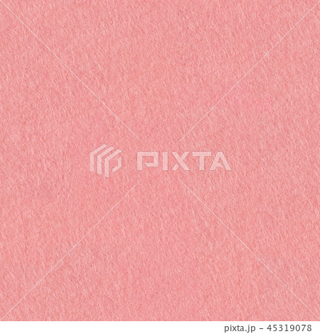 Close up detail view of a pink piece of textured felt. Seamless square background, tile ready. 45319078