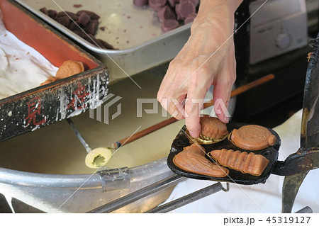 人形焼の写真素材 人形焼の写真素材