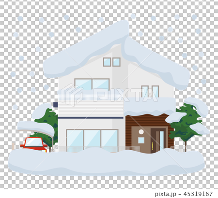 House snow damage House snow damage 45319167