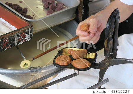 人形焼の写真素材 人形焼の写真素材