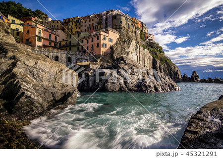 Manarola from the dock Manarola from the dock 45321291