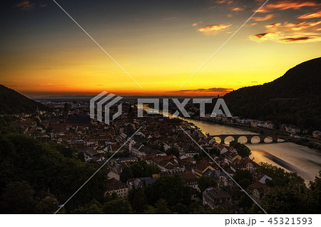 heidelberg neckar river 45321593