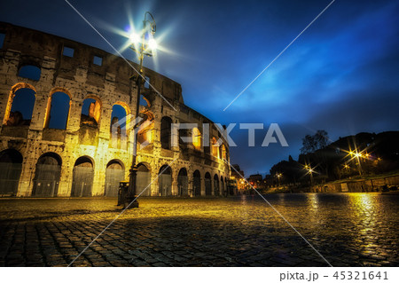 Colosseum at Night 45321641