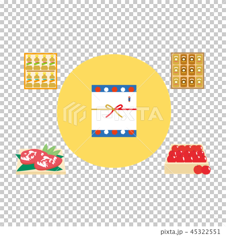 イラスト素材-お歳暮 45322551