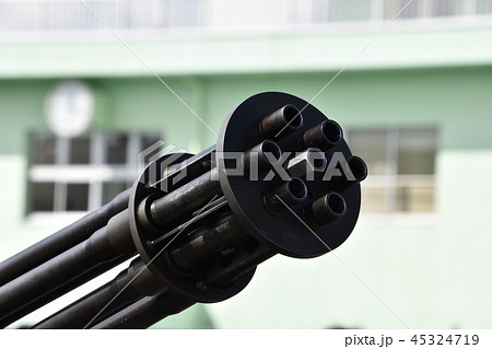 Multi-barrel anti-aircraft gun - Stock Photo [45324719] - PIXTA